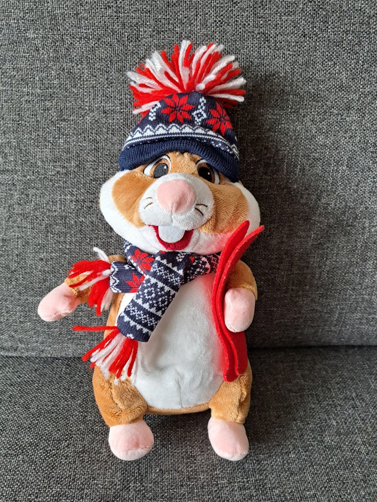Hamster met ski's, Albert Heijn, Ophalen of Verzenden