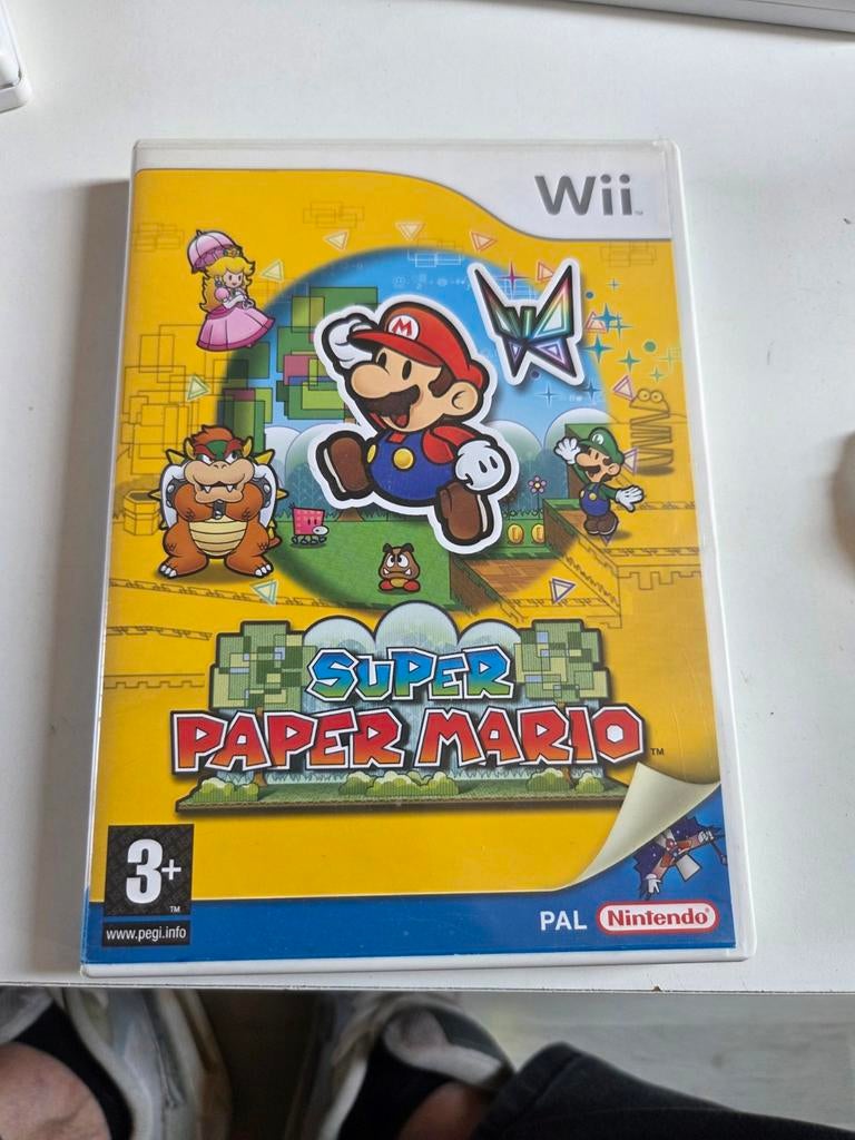 Wii super paper mario, Spelcomputers en Games, 3 spelers of meer, Ophalen of Verzenden, Zo goed als nieuw, Vanaf 3 jaar
