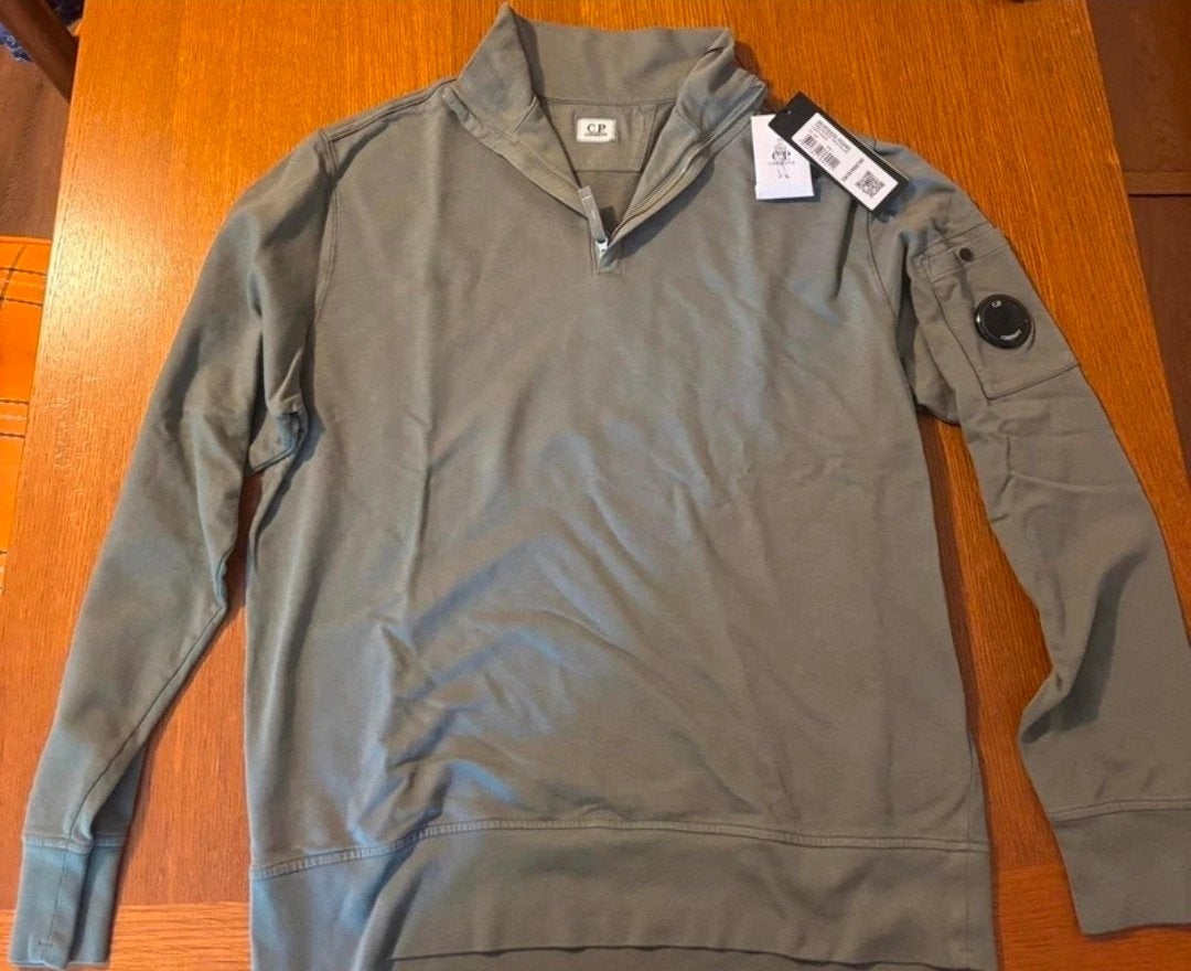 C.P. Company light fleece trui  maat L, Ophalen of Verzenden