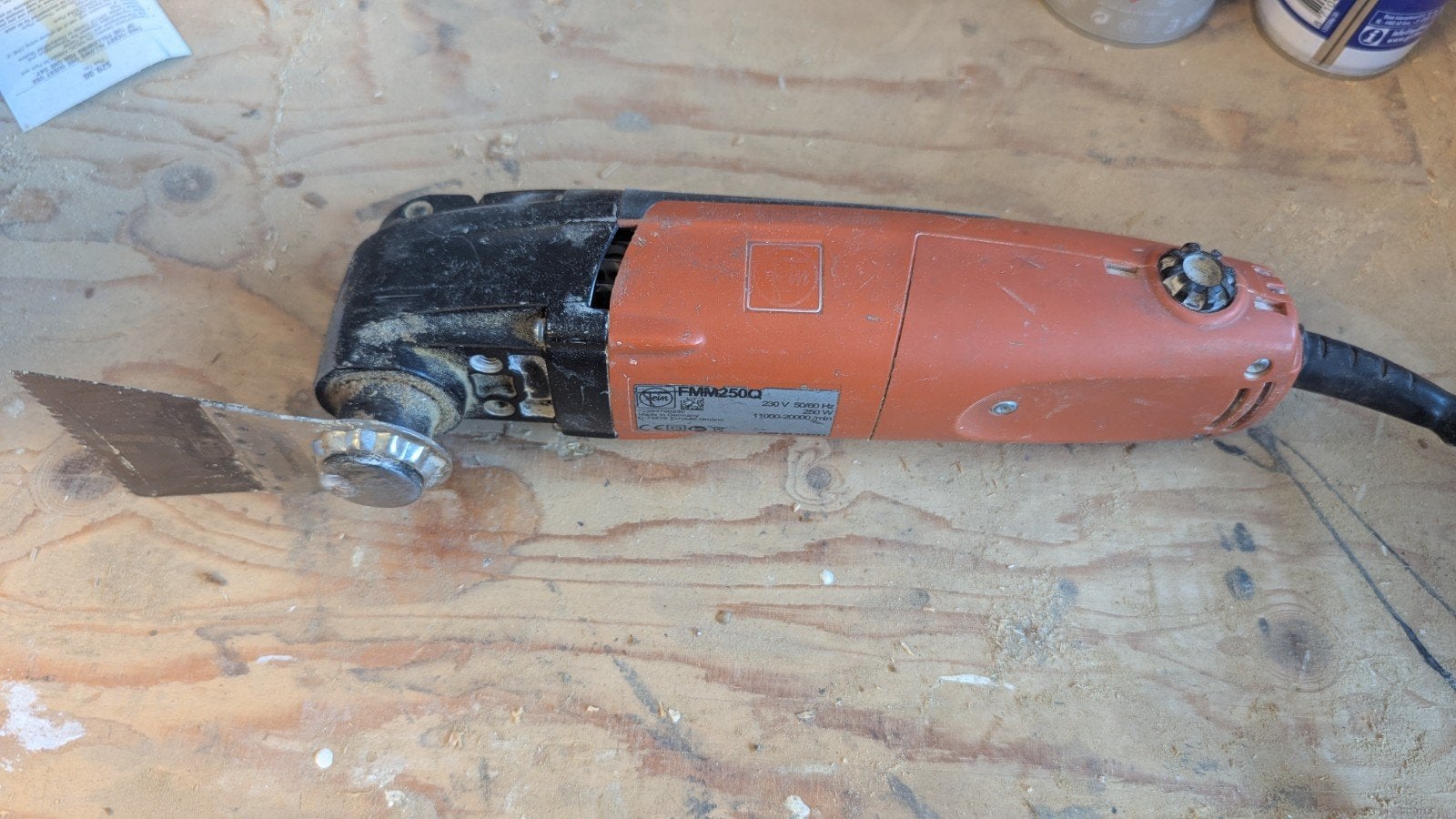 Fein FMM250Q Multitool - Gebruikt maar functioneel, Ophalen of Verzenden, Gebruikt