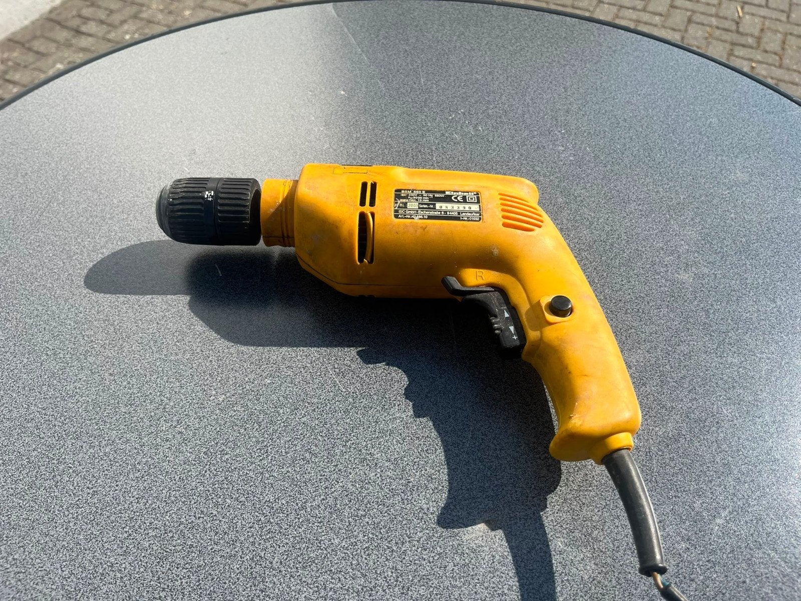 Einhell BSM 550 E boormachine te koop, Boormachine, Gebruikt, Variabele snelheid, Ophalen of Verzenden