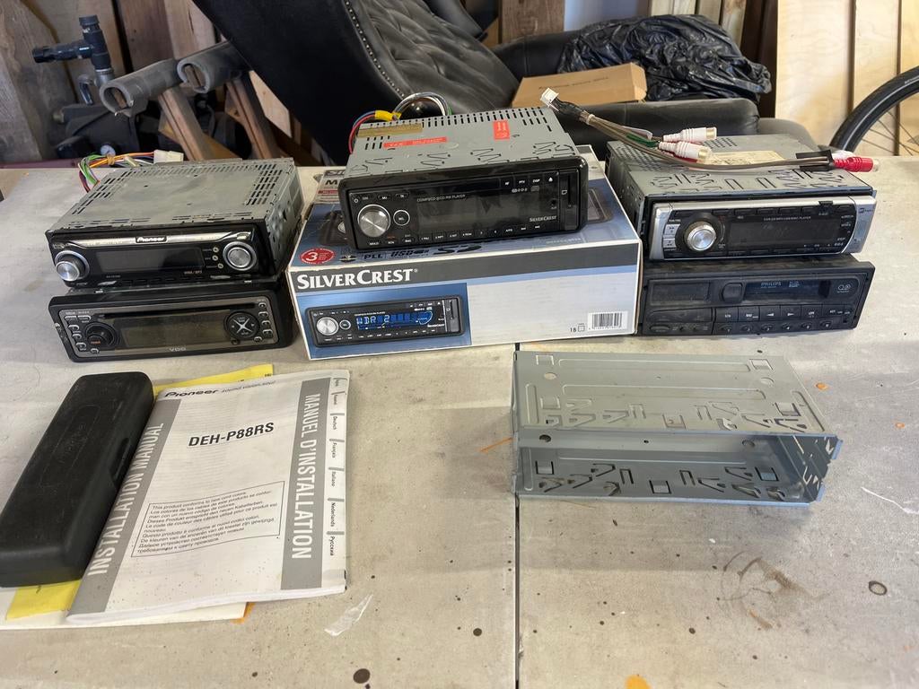 5 Autoradio's - Diverse Merken en Modellen, Auto diversen, Ophalen of Verzenden, Gebruikt