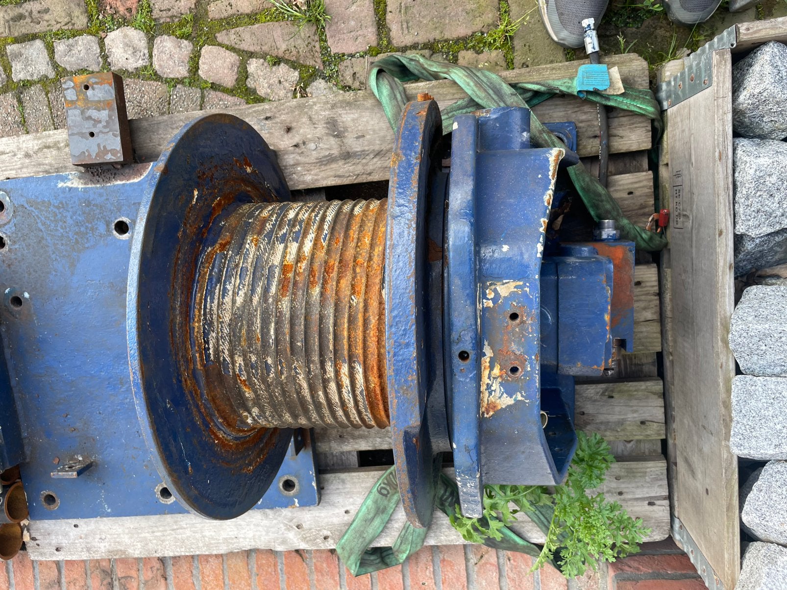 Hydraulische Lier 5 ton trekkracht - 3000 PSI, Ophalen, Gebruikt