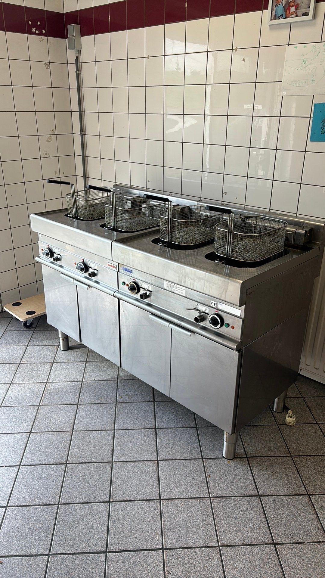 Modular frituurs horeca, Ophalen, 60 cm of meer, 4 kookzones, Gas