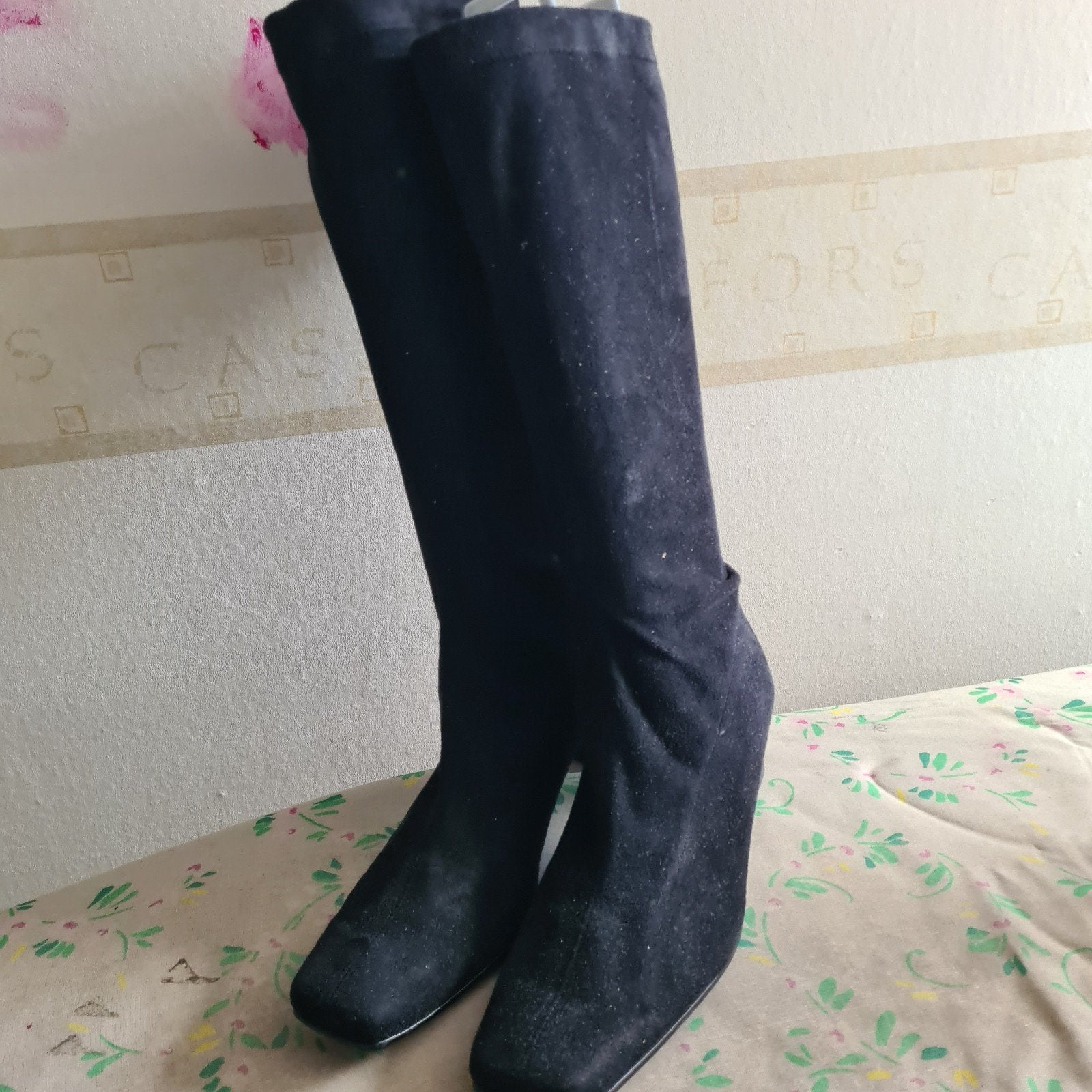 nieuwe gabor laarzen 40,5 zwart suede, Ophalen of Verzenden, Nieuw, Zwart, Hoge laarzen