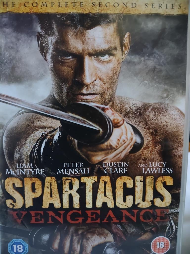 Spartacus Vengeance Complete serie 2 Dvd UK Import, Cd's en Dvd's, Dvd's | Tv en Series, Vanaf 16 jaar, Boxset, Ophalen of Verzenden