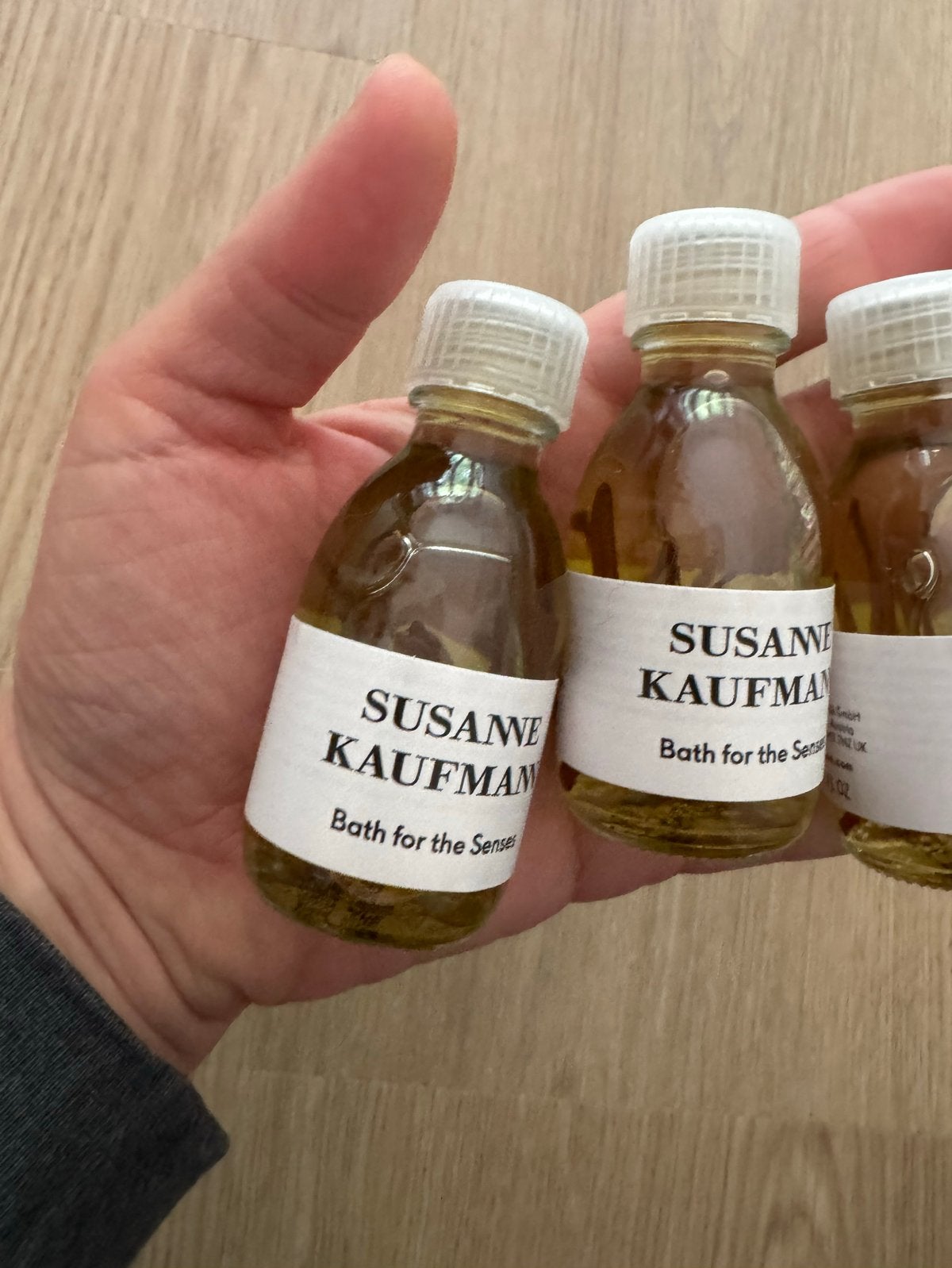 Susanne Kaufmann Bath for the Senses - 3 x 30ml, Ophalen of Verzenden, Nieuw, Bad & Douche