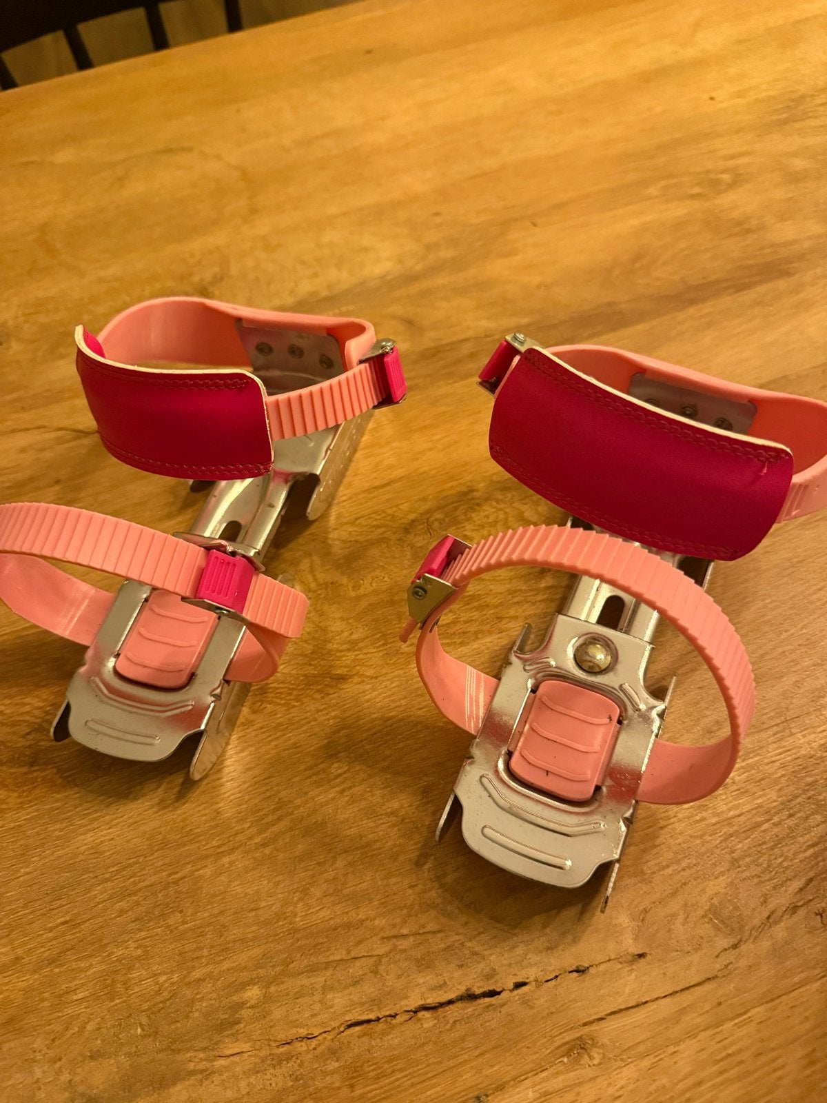 Nijdam Bob Skates / glij ijzers - Roze verstelbare schaatsen, Ophalen, Zo goed als nieuw, Overige typen, Nijdam