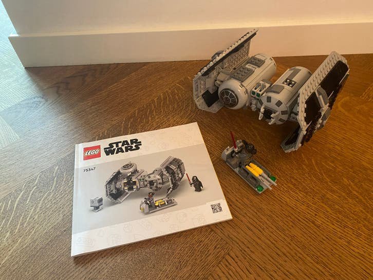 LEGO Star Wars TIE Bomber (75347) met Darth Vader, Ophalen of Verzenden, Zo goed als nieuw, Overige merken