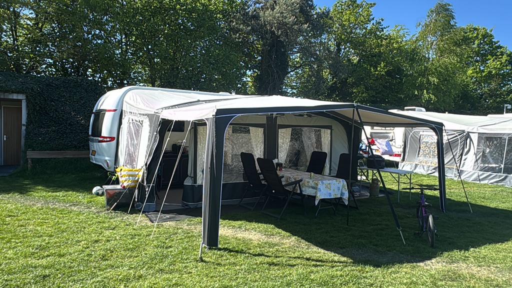 Dorema Octavia Air voortent met luifel - Maat 14, Caravans en Kamperen, Voortenten en Luifels, Ophalen, Zo goed als nieuw, Ten Cate All Season 200g/m2