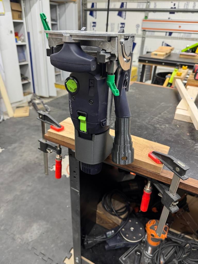 Festool Domino DF500 stand – stabiel & nauwkeurig werken, Ophalen of Verzenden, Elektrisch, Bovenfrees