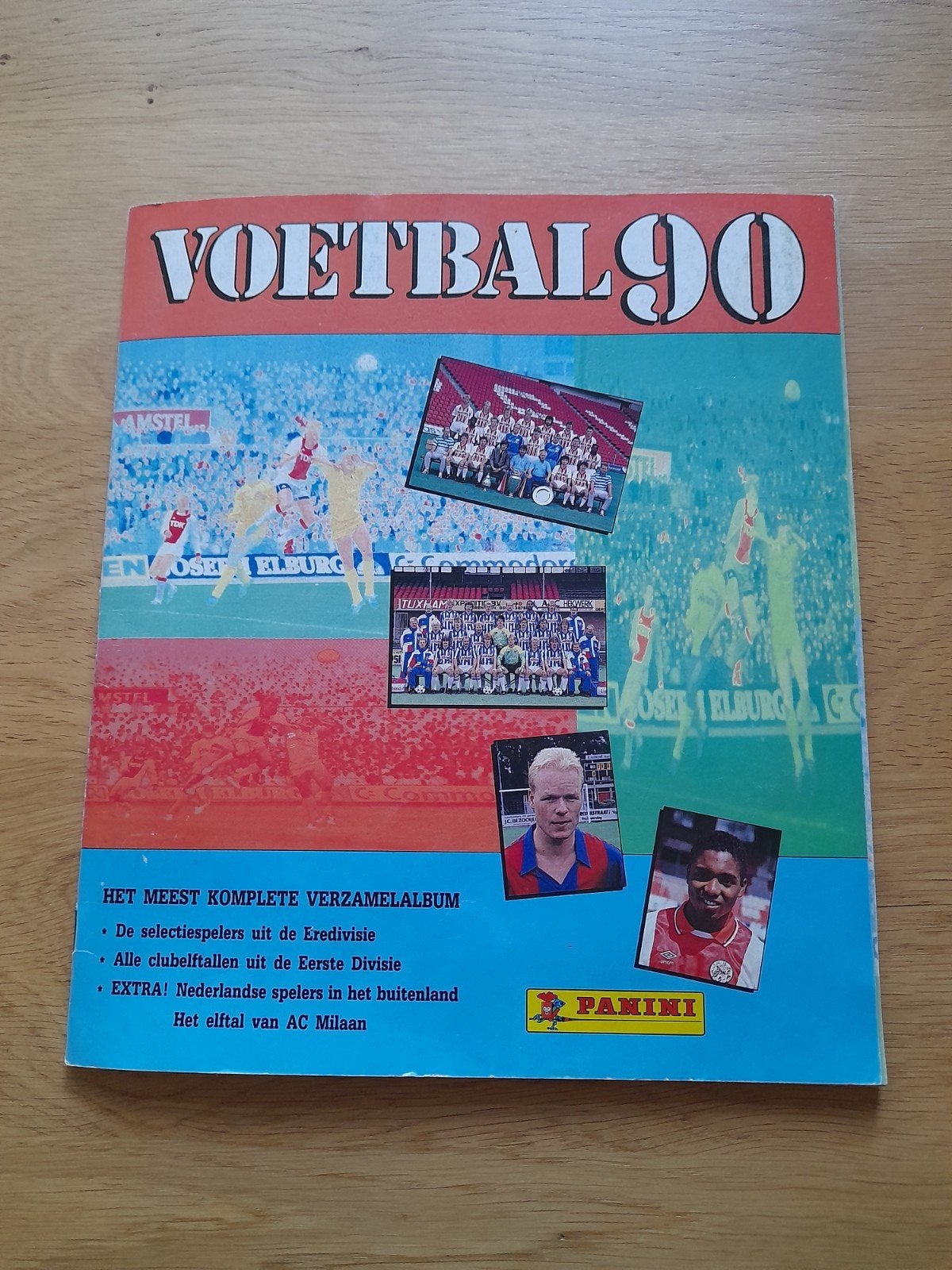 Panini Voetbal 90 Compleet Verzamelalbum, Verzamelen, Ophalen, Zo goed als nieuw, Overige binnenlandse clubs, Boek of Tijdschrift