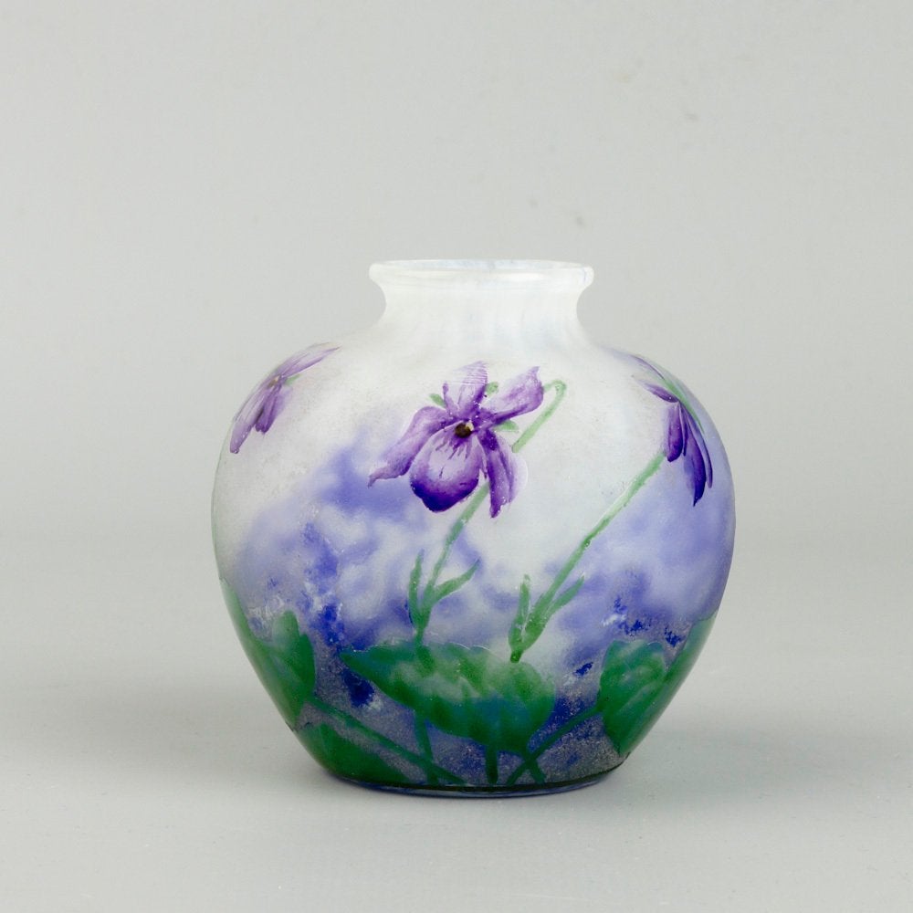 Daum Nancy, Ophalen of Verzenden, Zo goed als nieuw, Blauw, Glas
