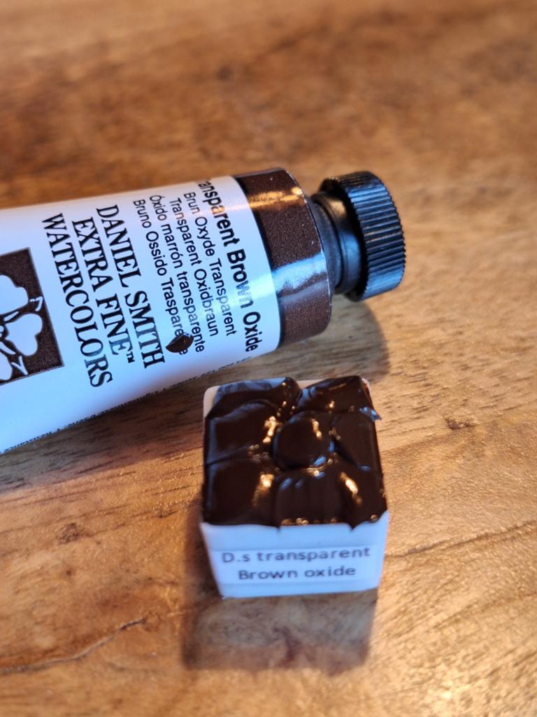Daniel Smith Transparent Brown Oxide aquarelverf (½ napje), Ophalen of Verzenden