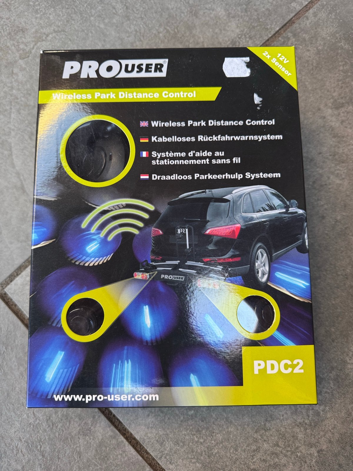 PROUSER Draadloos Parkeerhulpsysteem PDC2 - Nieuw, Ophalen of Verzenden, Draadloos, Nieuw