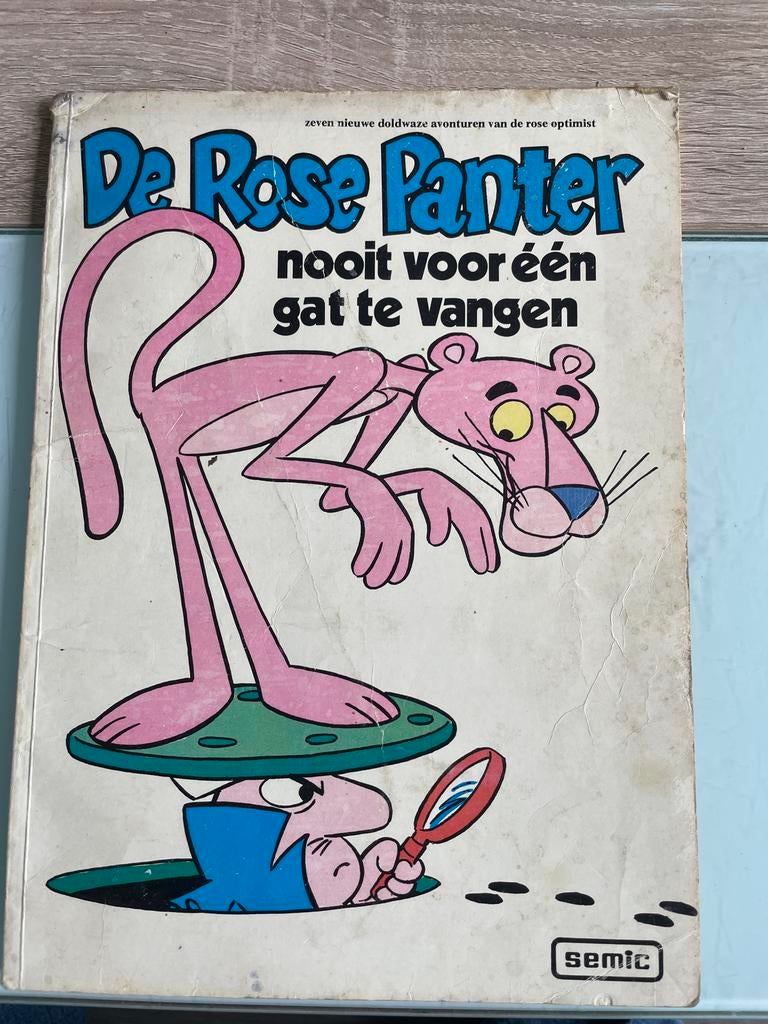De Rose Panter: Nooit voor één gat te vangen (Semic), Boeken, Stripboeken, Eén stripboek, Ophalen, Gelezen
