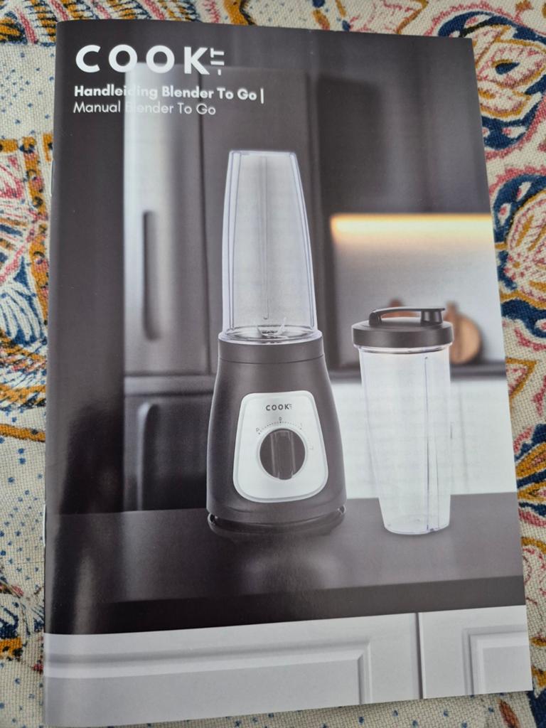 Smoothie makers

COOK-IT Blender, Ophalen of Verzenden, Nieuw, Blender