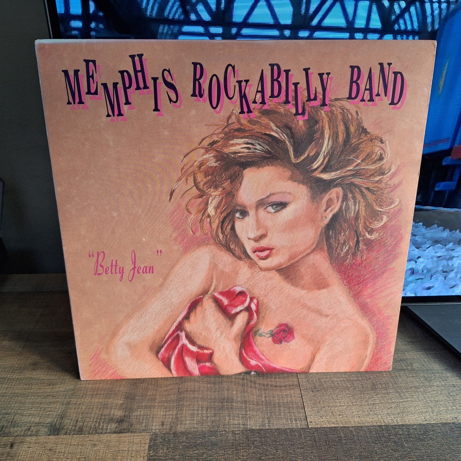 memphis rockabilly band betty jean, Ophalen of Verzenden, Gebruikt, 12 inch, Rock-'n-roll