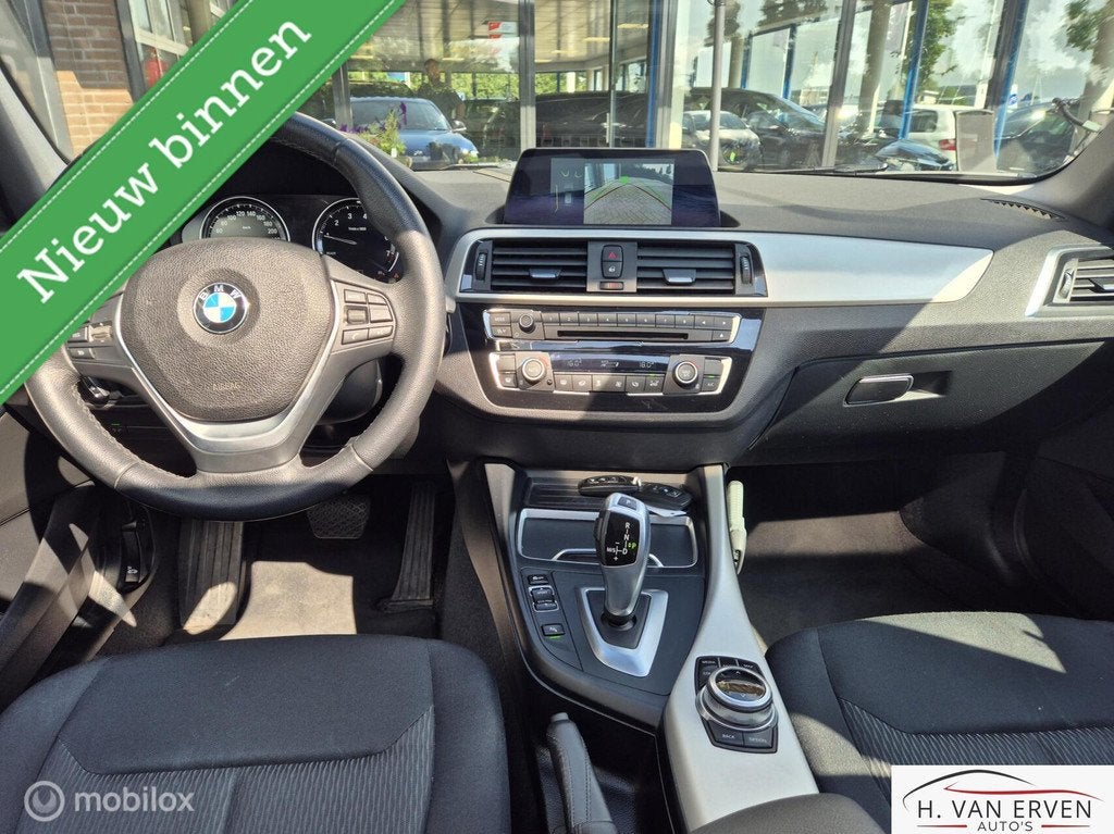 BMW 1-serie 118i Executive DEALERONDERHOUDEN 1E EIGENAAR NAP, Blauw, Origineel Nederlands, Bedrijf, 650 kg