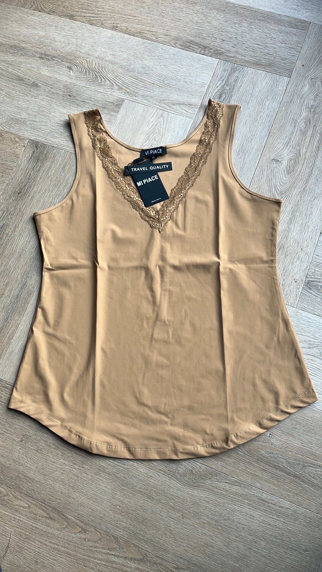 Dames top maat XL Mi Piace, Kleding | Dames, Bruin, Maat 46/48 (XL) of groter, Nieuw, Ophalen of Verzenden