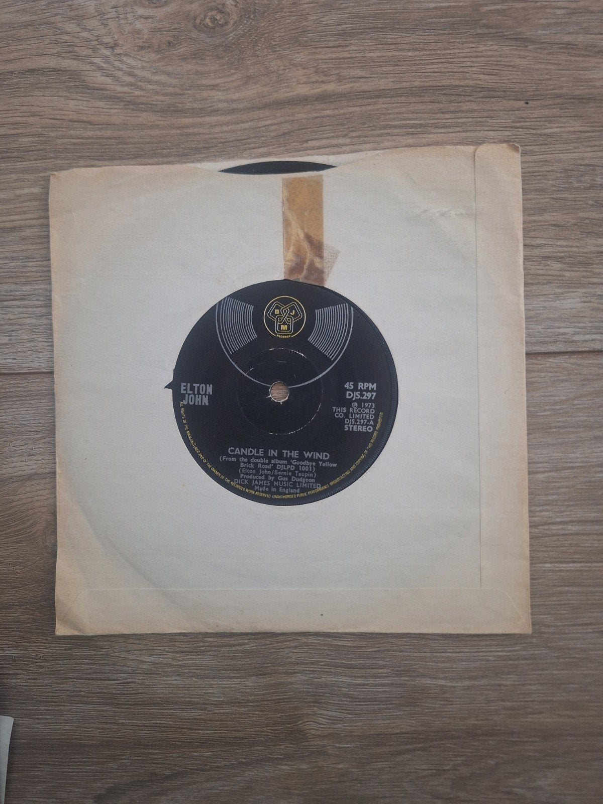 elton john candle in the wind, Ophalen of Verzenden, Gebruikt, Pop