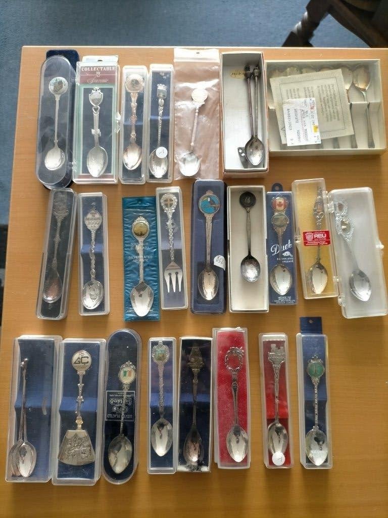 Verzameling thee lepeltjes, Ophalen of Verzenden