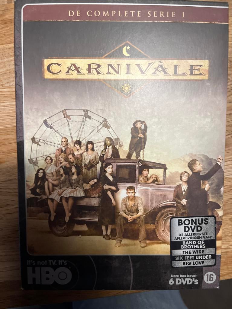 Carnivàle - De Complete Serie 1 (6 DVD's) HBO, Cd's en Dvd's, Dvd's | Tv en Series, Gebruikt, Vanaf 16 jaar, Boxset, Drama