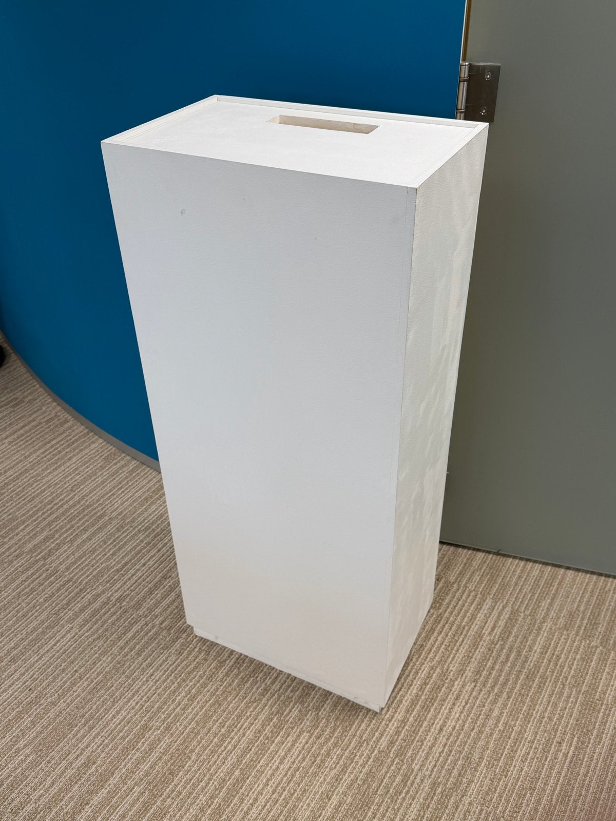 Presentatiezuil / informatiemeubel voor iMac of monitor, Ophalen, Gebruikt, 70 tot 120 cm, Minder dan 40 cm