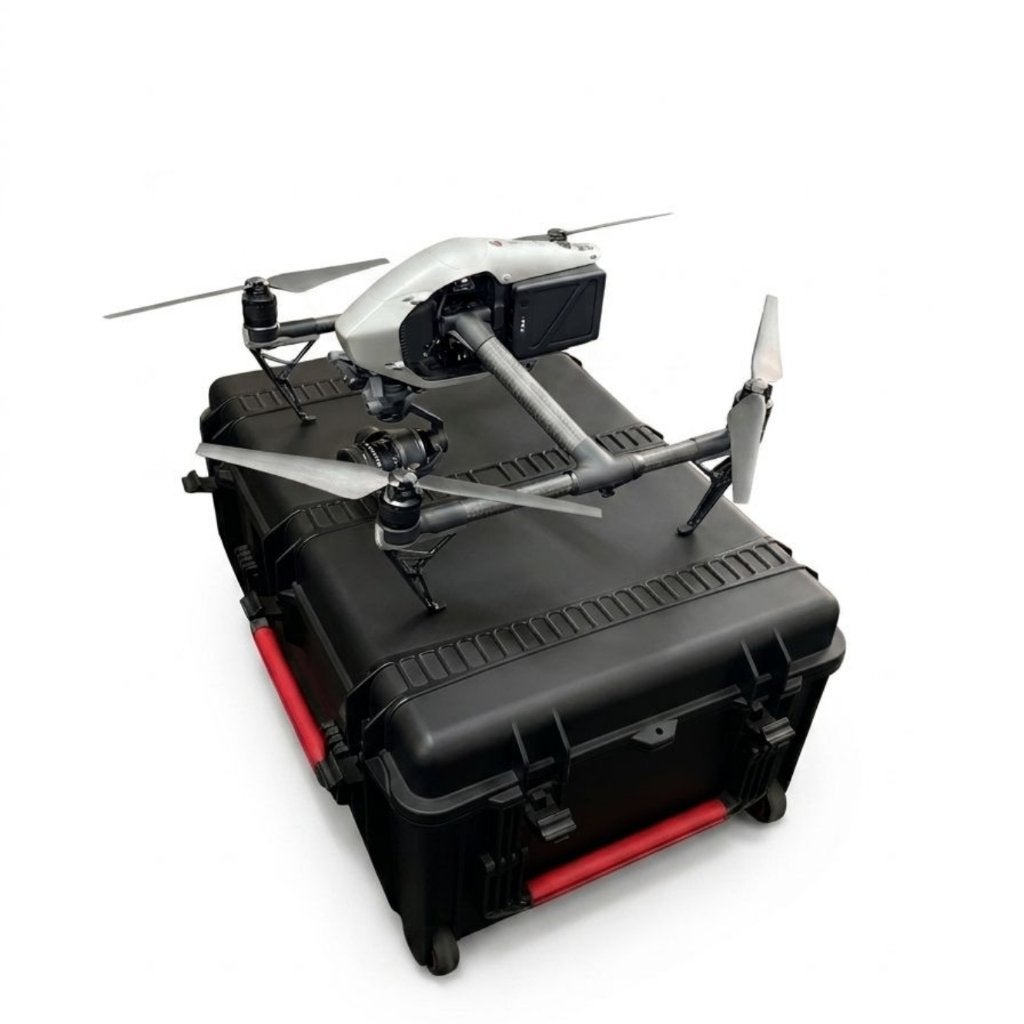 DJI Inspire 2 X5S Advanced Kit + HPRC 2800W Koffer + iPad, Overige merken, Ophalen of Verzenden, Zo goed als nieuw