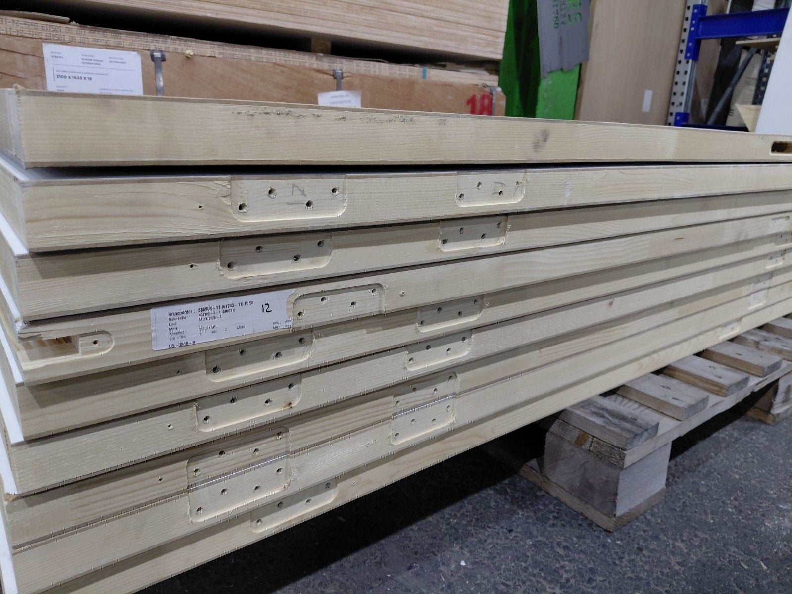 Brandvertragende binnendeuren 930x2315, Doe-het-zelf en Verbouw, Deuren en Horren, Ophalen, Gebruikt, 80 tot 100 cm, 215 cm of meer