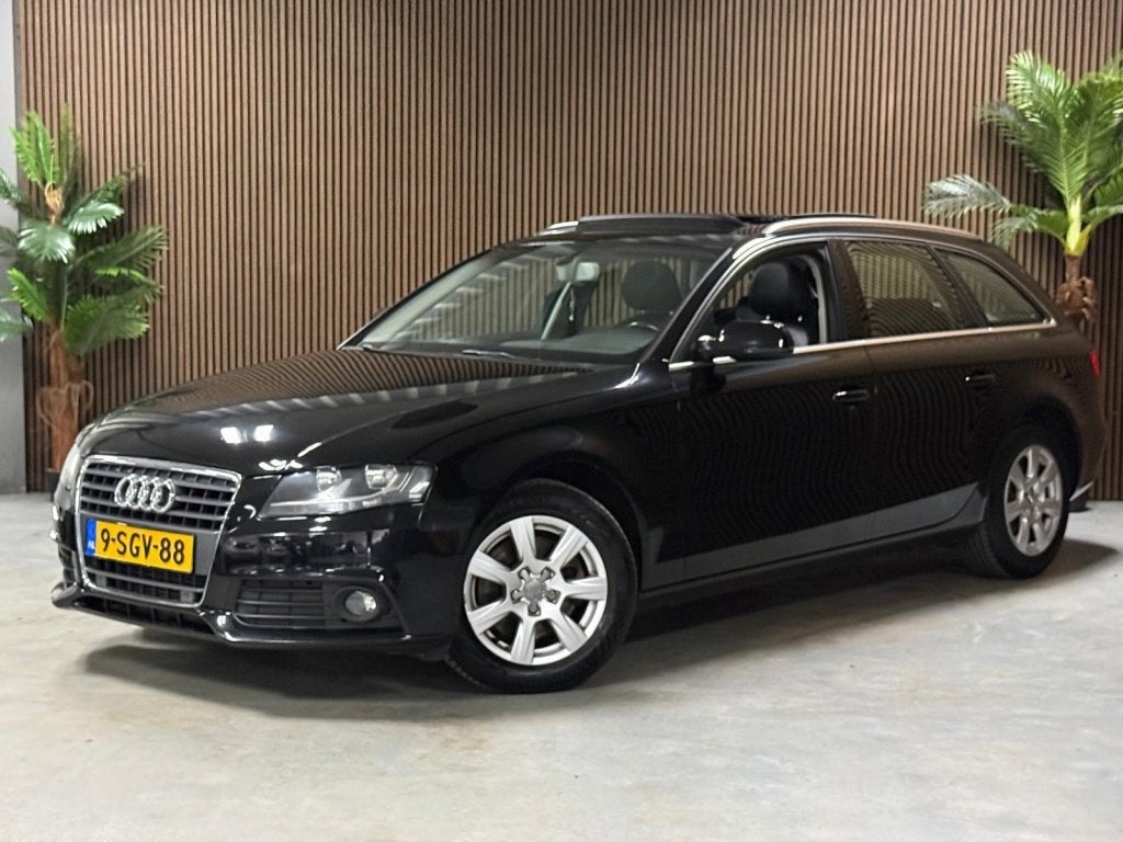 Audi A4 Avant 1.8 TFSI Pro Line (bj 2011, automaat), Auto's, Euro 5, 4 cilinders, A4, Zwart