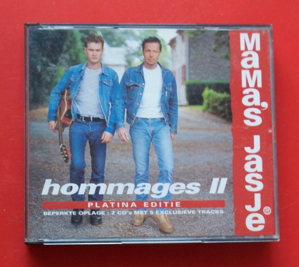 2cd Mama's jasje Hommages II/2 platina editie uit 1999 Linda, Ophalen of Verzenden, Gebruikt, Album, Extra's