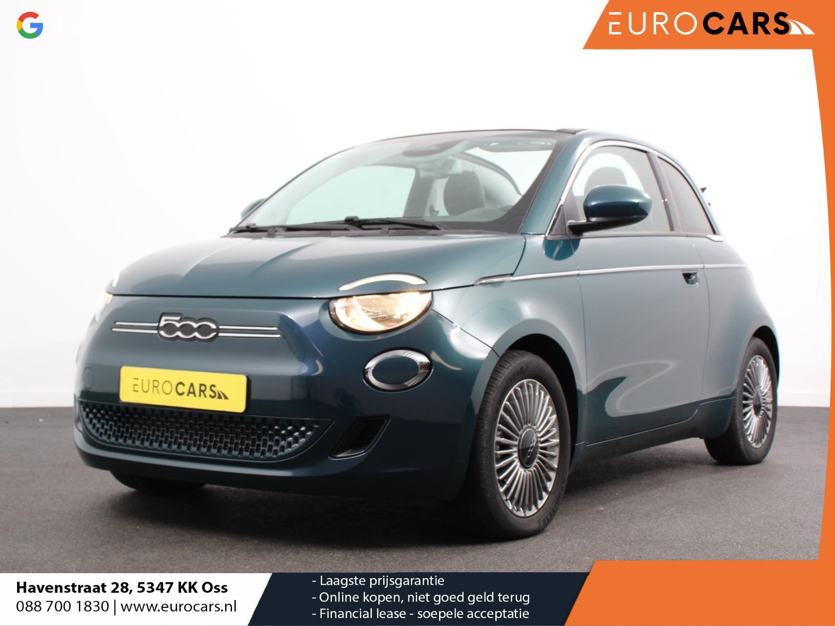 Fiat 500e Berline 42 kWh Automaat Climate control Cruise con, Gebruikt, 118 pk, 25 min, Geïmporteerd