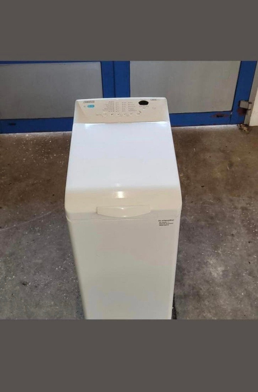 Zanussi Bovenlader Wasmachine, 1200 tot 1600 toeren, Zanussi, Zanussi, 4 tot 6 kg