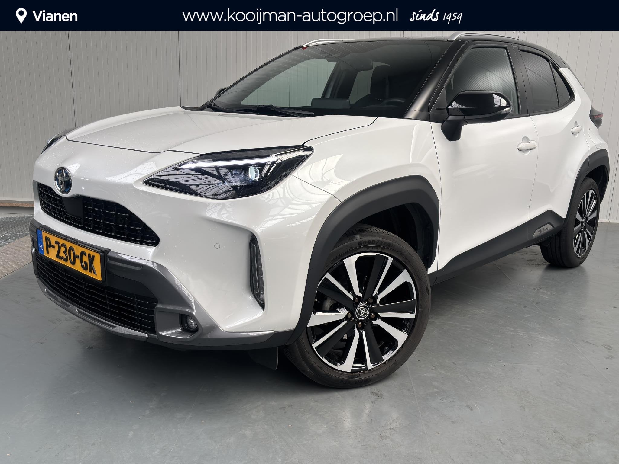 Toyota Yaris Cross 1.5 Hybrid Launch Edition, Auto's, Gebruikt, 116 pk, Wit, Bedrijf