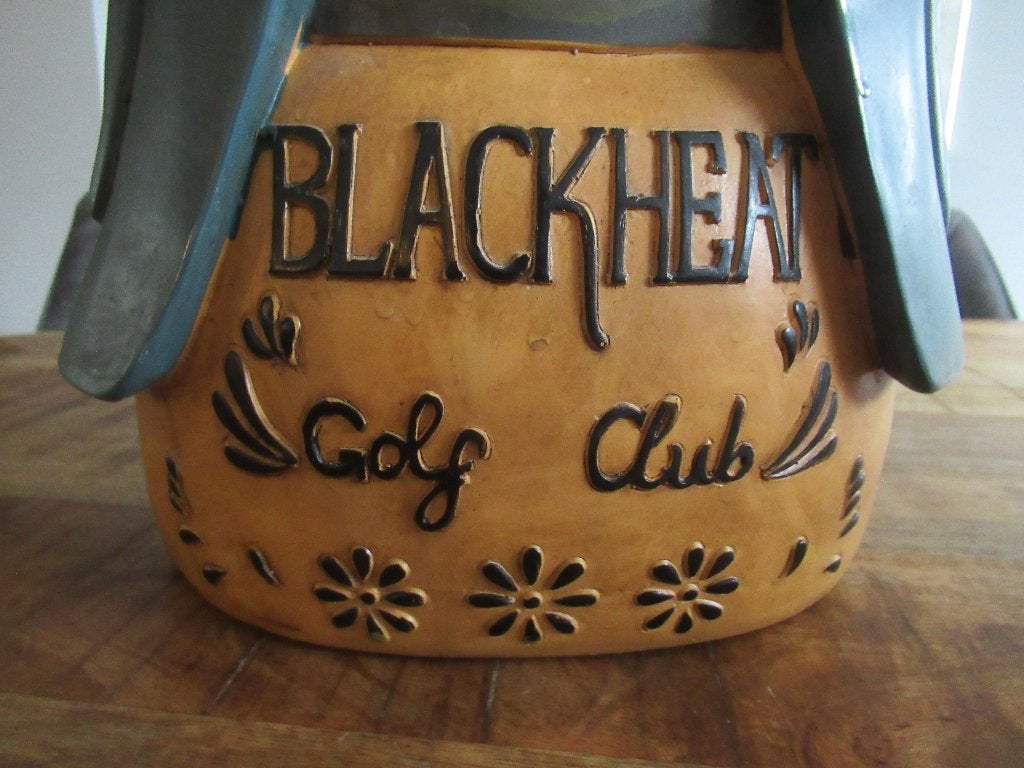 BLACKHEAT Golf Club Vintage 50 cm hoge buste romp standbeeld, Ophalen of Verzenden, Zo goed als nieuw, Overige typen