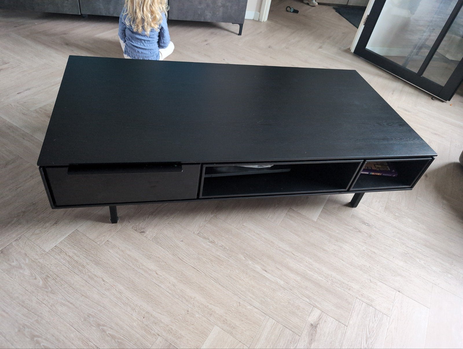 Salontafel Nero Pronto Wonen met lades en open vakken, Ophalen