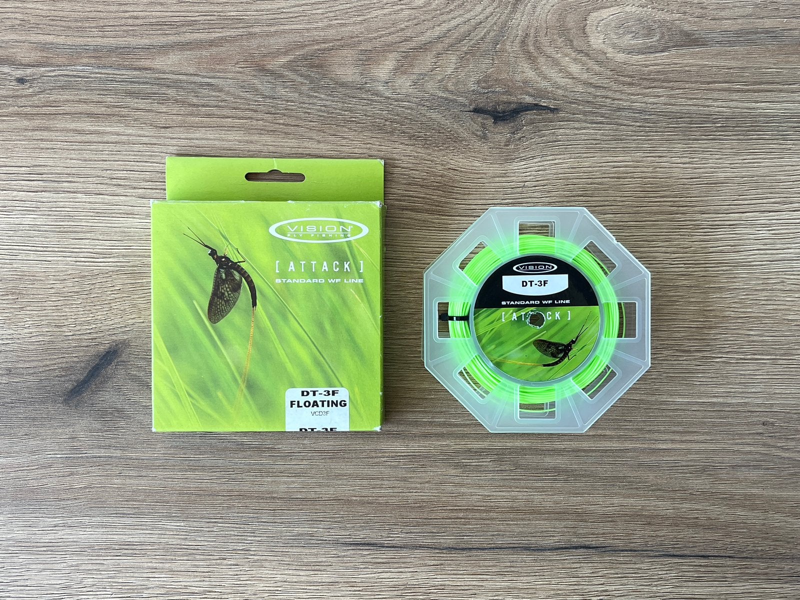 Vision Attack Floating Fly Line | DT3, Watersport en Boten, Ophalen of Verzenden, Zo goed als nieuw, Vislijn