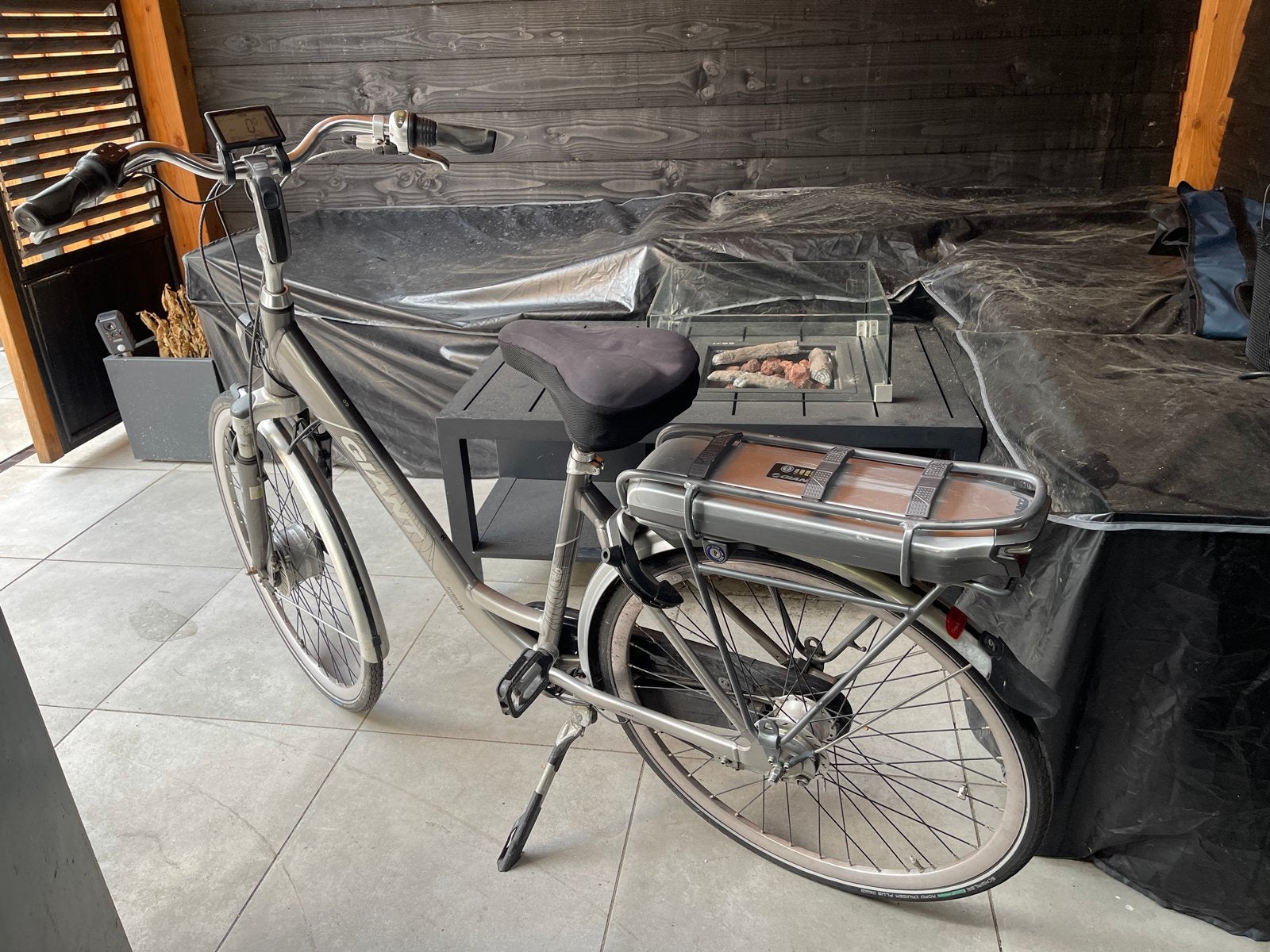 Giant TwistGo Hybride Elektrische Fiets GoedOnderhouden 53Cm, Fietsen en Brommers, Versnellingen, 53 tot 56 cm, Gebruikt, Giant