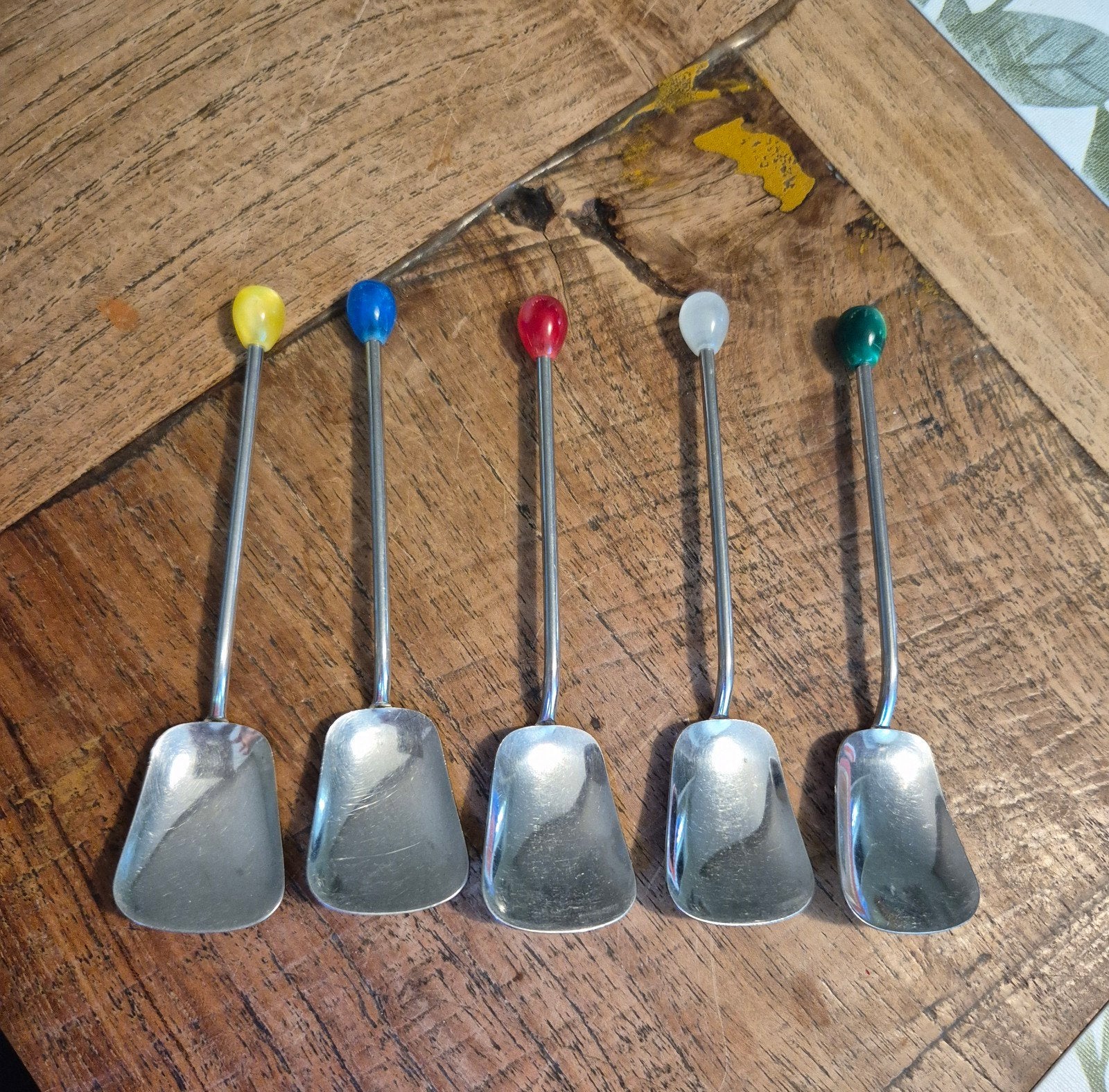 Vintage dessertlepel, ijslepels, Ophalen of Verzenden, Rvs of Chroom