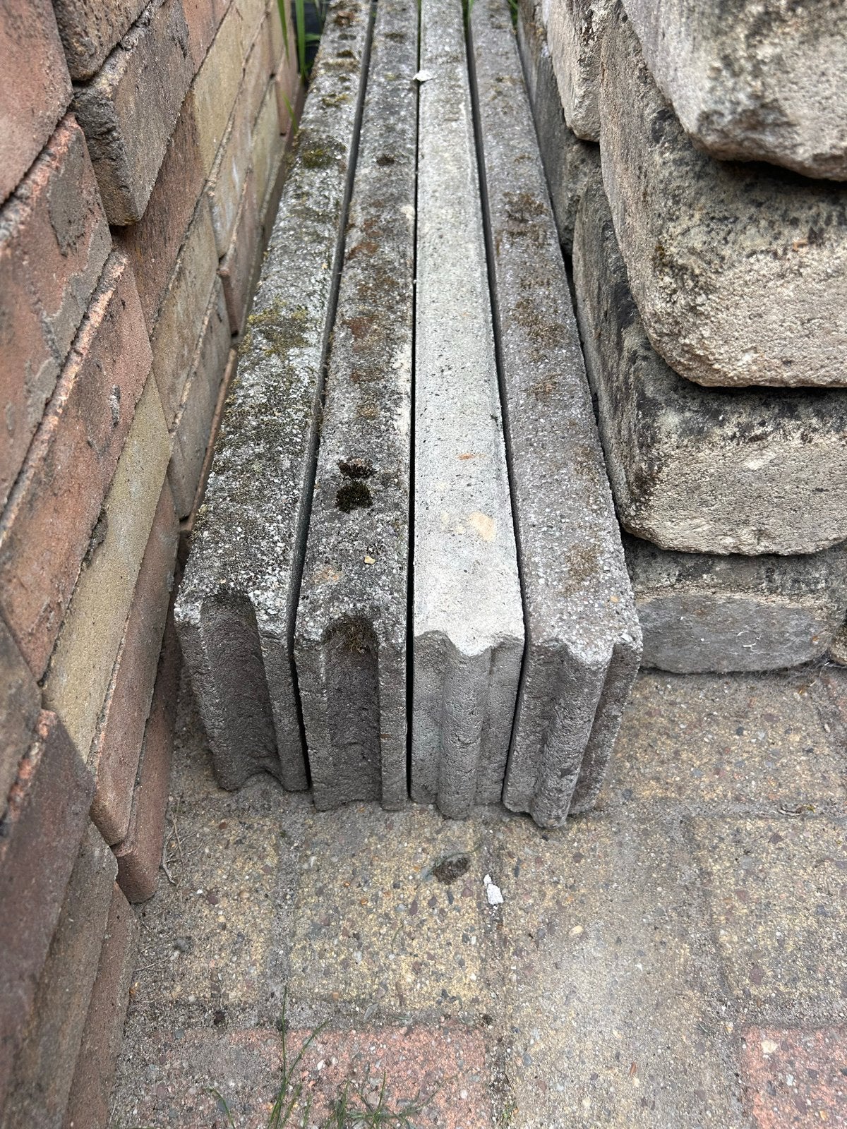 Opsluitbanden 4 stuks - 100x5 cm, Ophalen, Gebruikt, Overige typen, Minder dan 5 m²
