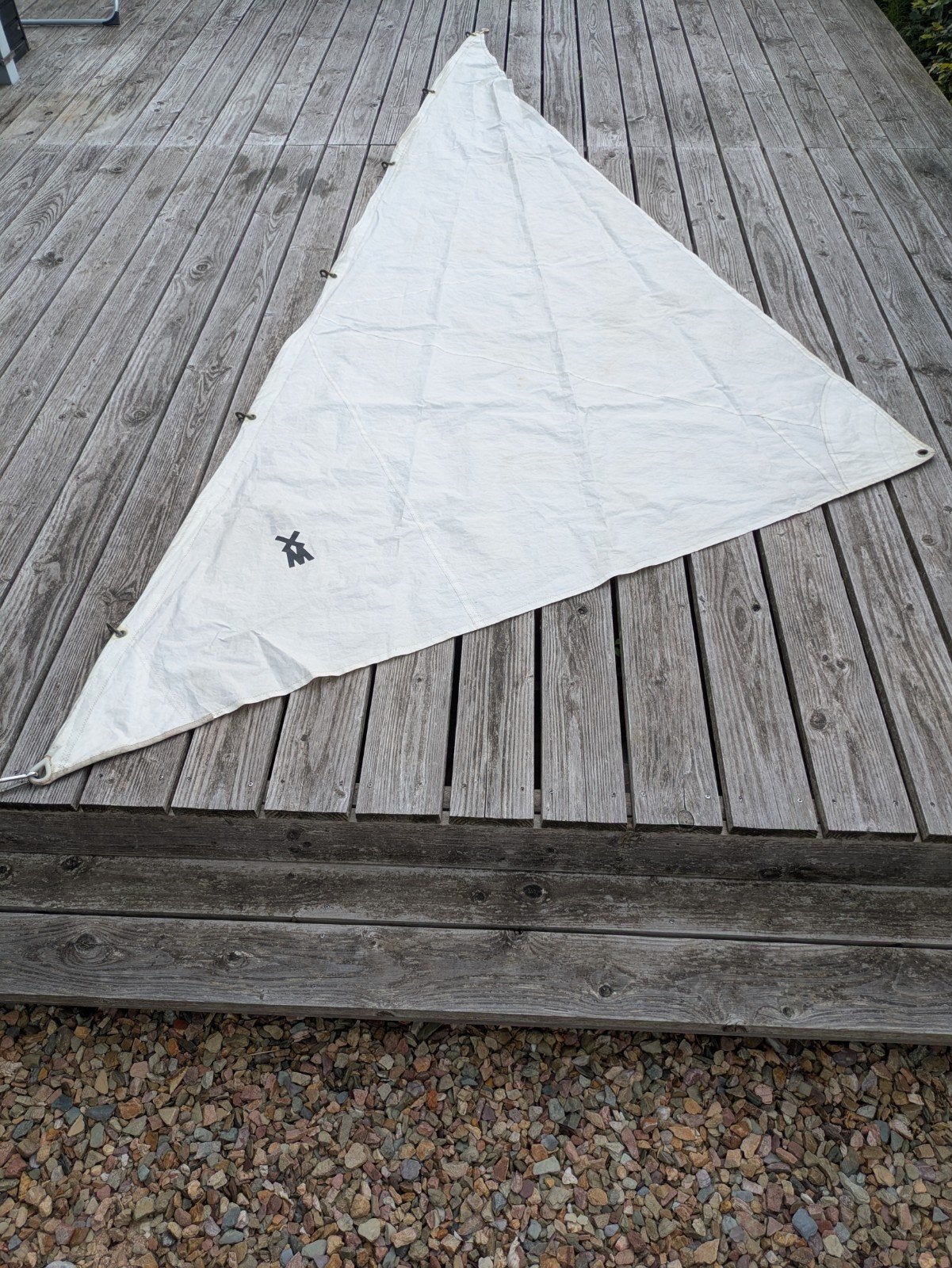 Stormfok 4 m stagzijde - Molenaar Grou, Ophalen of Verzenden, Zo goed als nieuw, Minder dan 15 m²