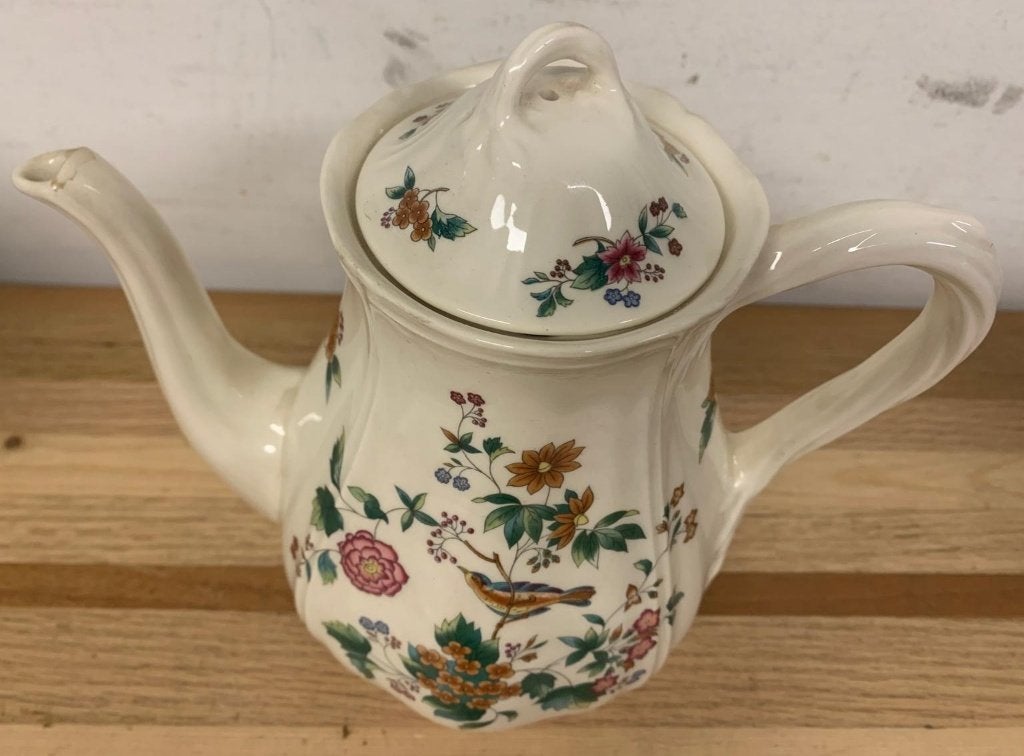 Wedgwood Theepot met Deksel - Etruria & Barlaston, Huis en Inrichting, Gebruikt, Overige typen, Ophalen of Verzenden, Wedgwood