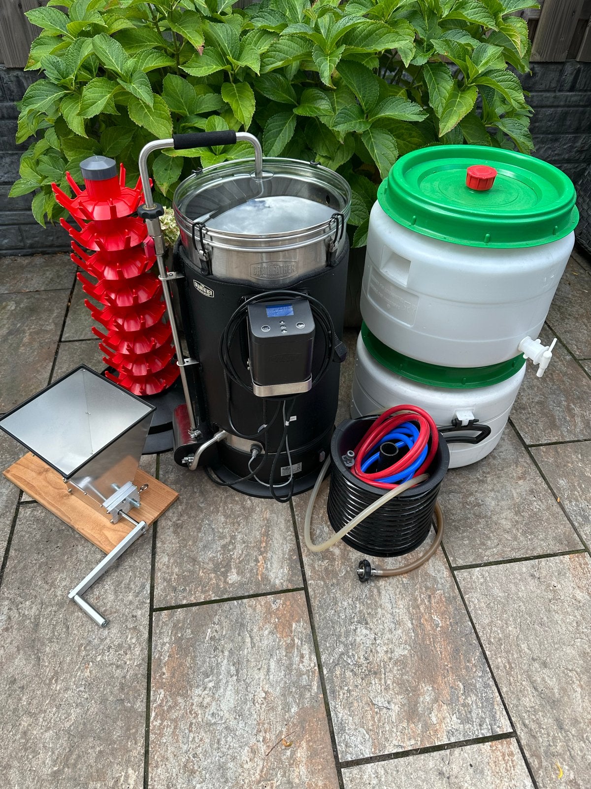 Complete Brouwinstallatie: Grainfather G30 & Accessoires, Ophalen, Gebruikt