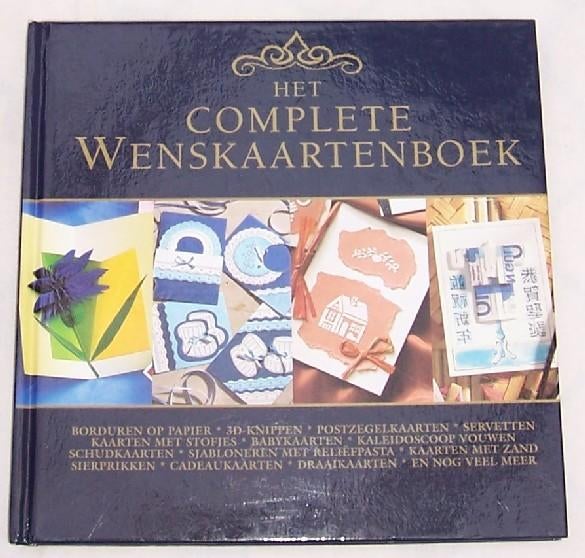 3x Wenskaarten maken - Complete & Van Harte & Kerst - hc, Boeken, Hobby en Vrije tijd, Zo goed als nieuw, Scrapbooking en Knutselen