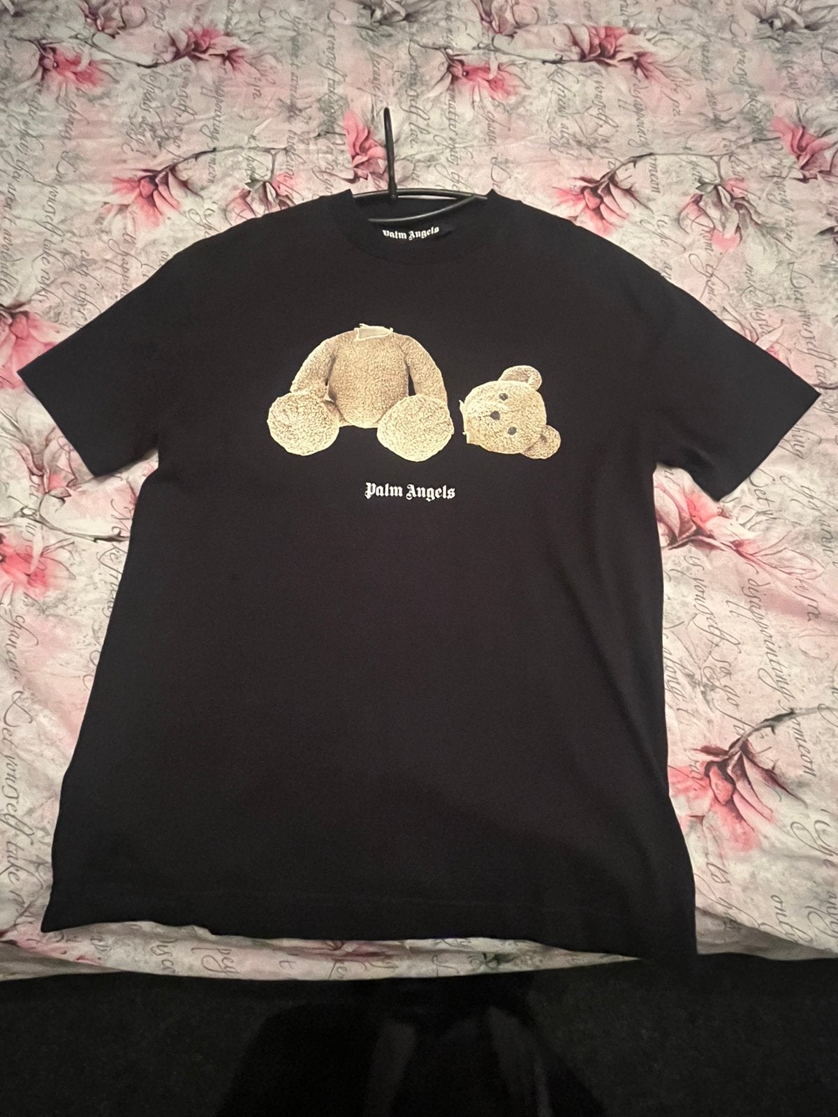 T-Shirts Palm Angels zwart maat M 100% origineel, Ophalen of Verzenden, Zo goed als nieuw, Maat 48/50 (M), Zwart