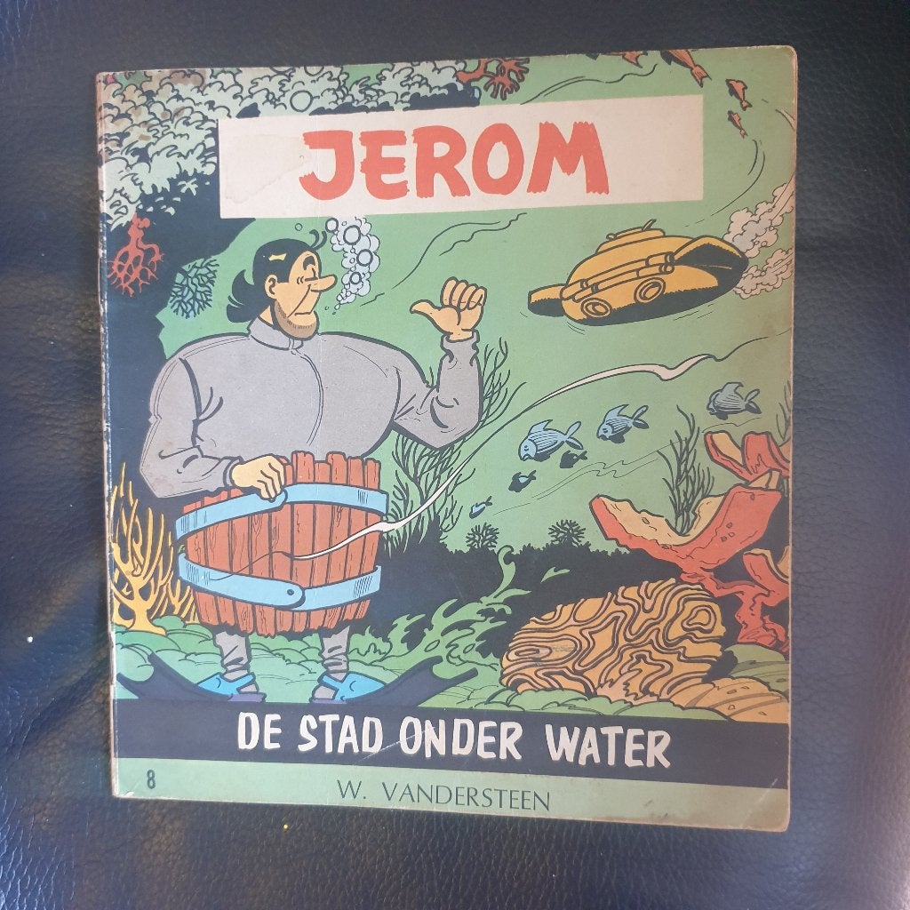Jerom de stad onder water, Eén stripboek, Verzenden, Gelezen, Willy Vandersteen