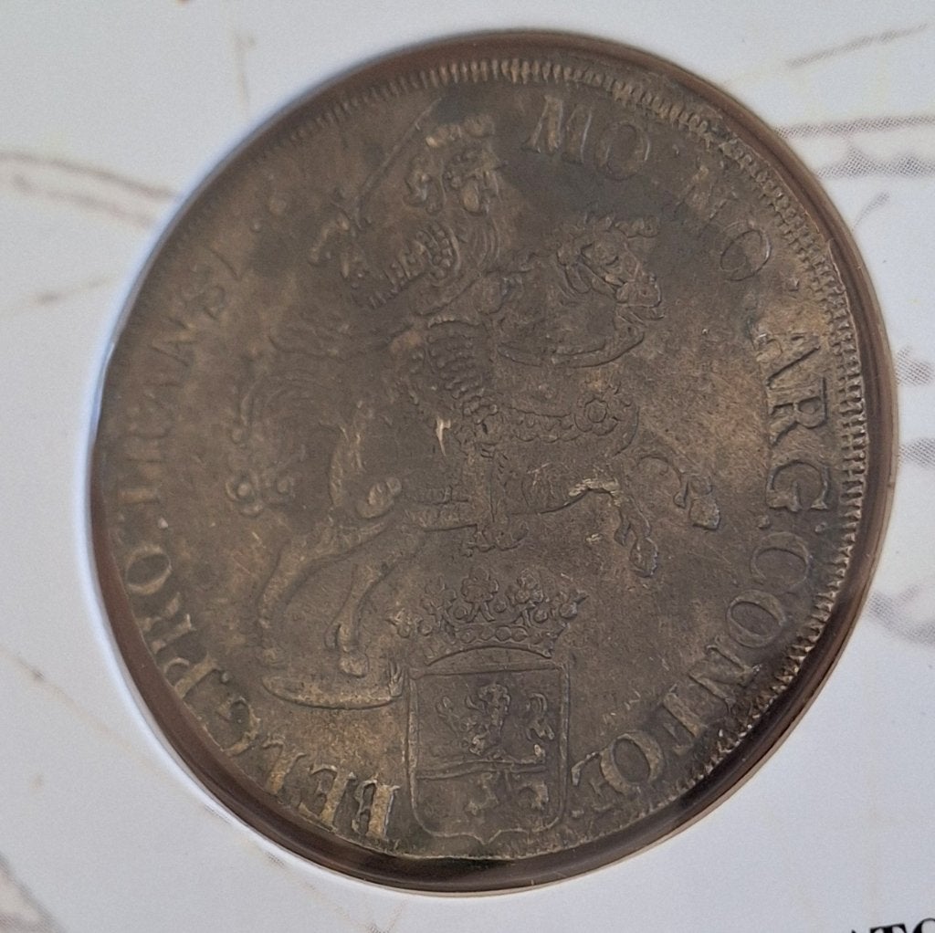 zilveren rijder Gelderland 1734 | muntset Vliegend Hart, Postzegels en Munten, Munten | Nederland, Vóór koninkrijk, Zilver, Losse munt