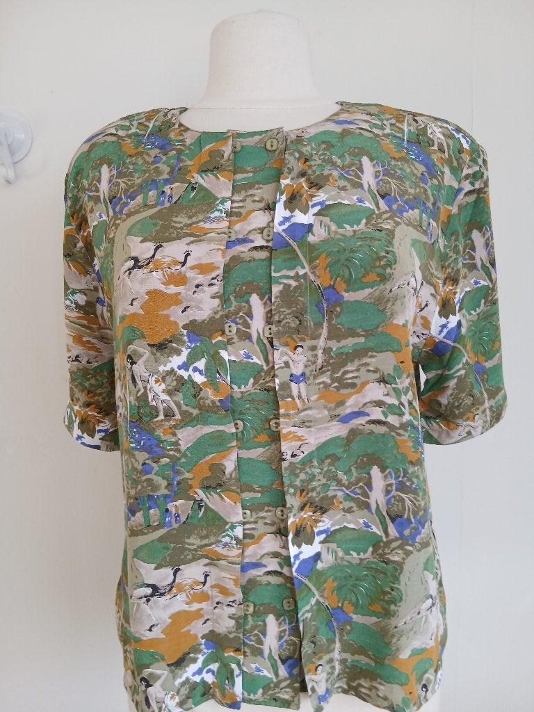 Blouse Maat 42/44  Coodnates, Coodnates, Maat 42/44 (L), Zo goed als nieuw, Meerkleurig