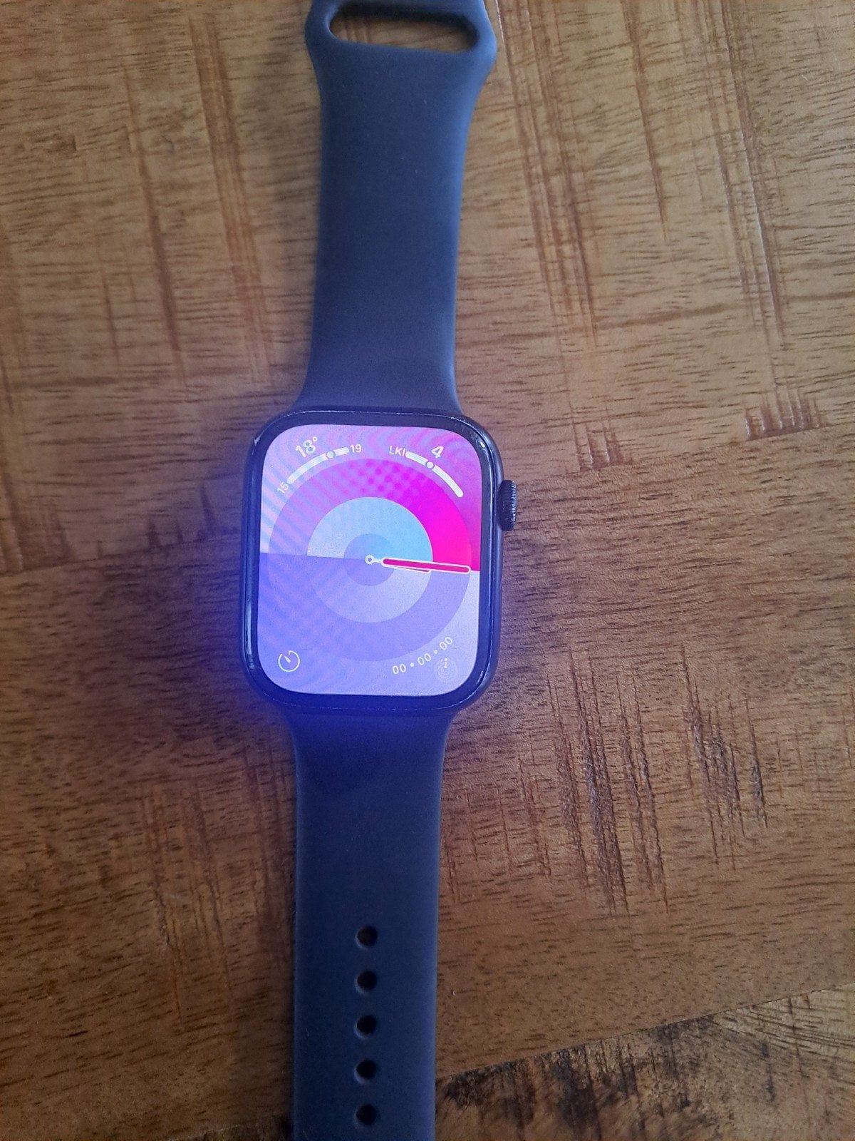 applewatch serie 9, Ophalen of Verzenden, Zo goed als nieuw, Zwart, Android